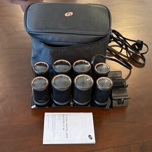 T3 Volumizing Hot Rollers Set - Black and Gold